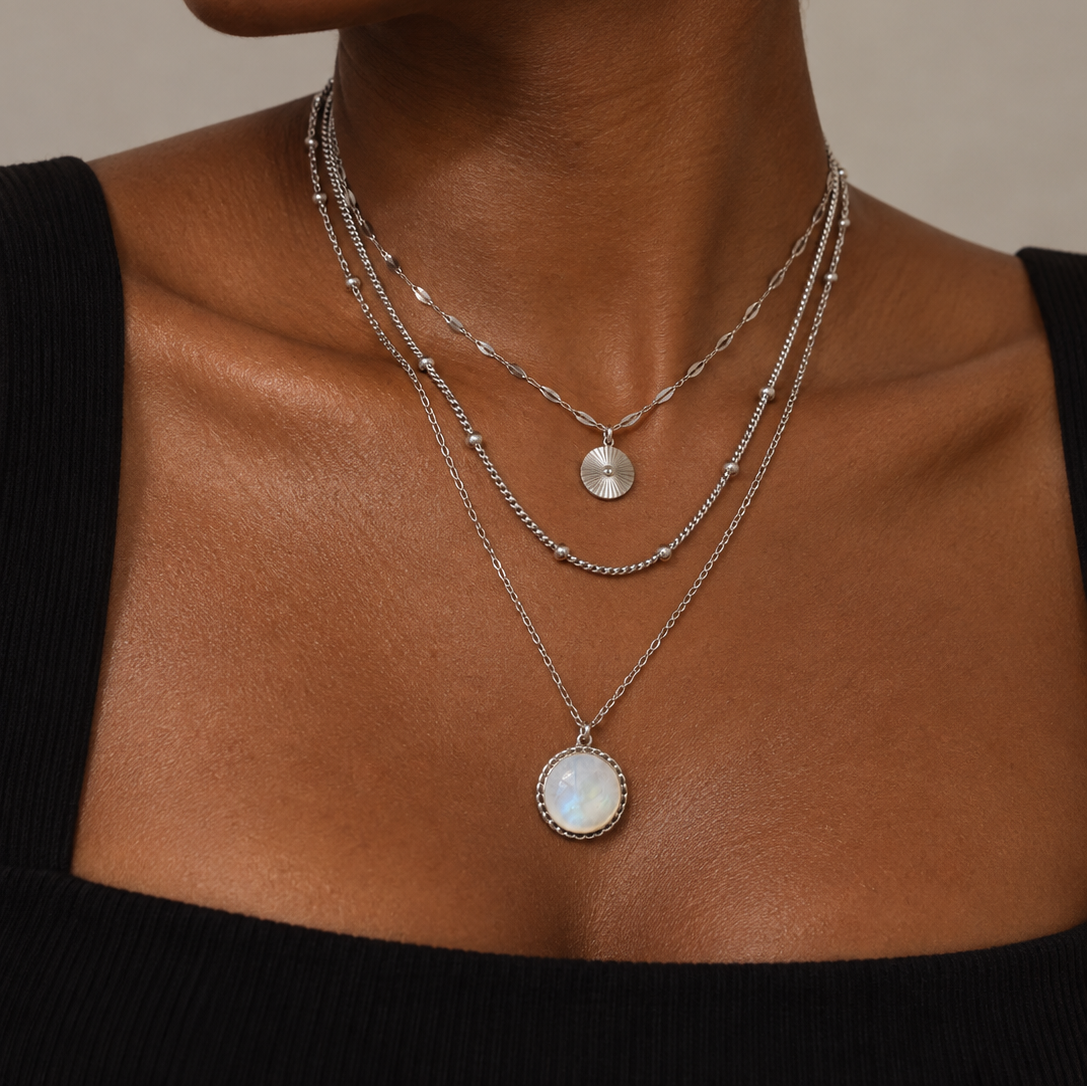 Colar triplo Boho